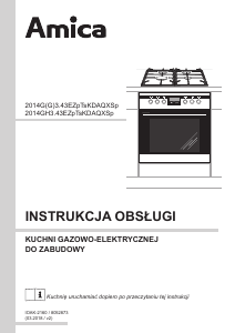 Instrukcja Amica GHI 85312 AA Kuchnia