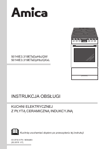 Instrukcja Amica 514IES3.319TsDpHbJQ(XxL) Kuchnia