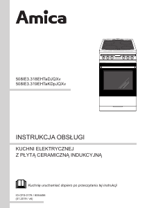 Instrukcja Amica 58IES3.318HTaDQ(Xv) Kuchnia