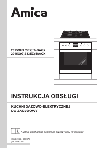 Instrukcja Amica GHGF 75212 AA Kuchnia