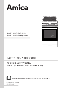 Instrukcja Amica 58IES3.319HTaKDpQ(Xv) Kuchnia