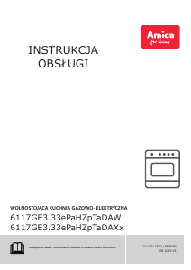 Instrukcja Amica 6117GED3.33PaHZpTaDA(W) Kuchnia