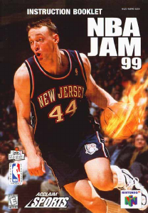 Handleiding Nintendo N64 NBA Jam 99