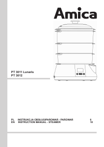 Handleiding Amica PT 3012 Stoomkoker