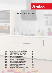 Manual Amica BK3185.4DFCAA Fridge-Freezer