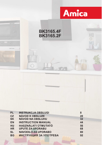 Manual Amica BK3165.4F Fridge-Freezer