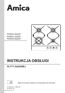 Instrukcja Amica PG6511XRH IN Płyta do zabudowy
