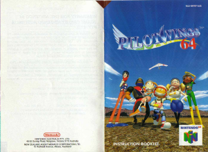 Handleiding Nintendo N64 Pilotwings