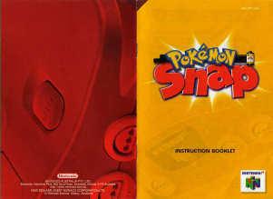 Manual Nintendo N64 Pokemon Snap