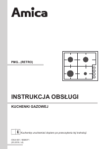 Instrukcja Amica PG7520 Eco Płyta do zabudowy