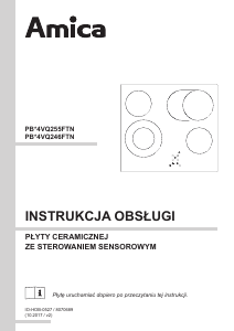 Instrukcja Amica PC6411PT Płyta do zabudowy