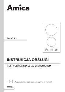 Instrukcja Amica PH3200PG Płyta do zabudowy