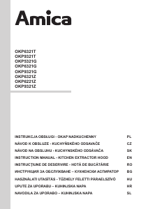 Manual Amica OKP 6221 Z Hotă