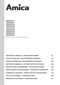 Használati útmutató Amica OKP 6321 G Páraelszívó