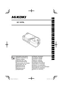 Priručnik Hikoki UC 18YRL Punjač za baterije