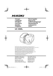 Manual Hikoki UC 3SML Battery Charger