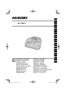 Bruksanvisning Hikoki UC 10SL2 Batteriladdare