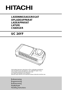 Handleiding Hitachi UC 24YF Batterijlader