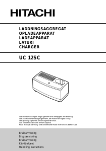 Käyttöohje Hitachi UC 12SC Akkulaturi