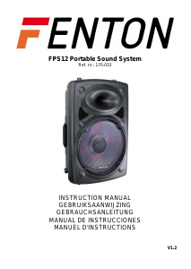Manual Fenton 170.033 FPS12 Speaker