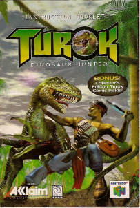 Manual Nintendo N64 Turok - Dinosaur Hunter