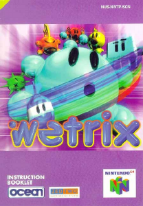 Manual Nintendo N64 Wetrix