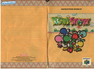 Manual Nintendo N64 Yoshis Story