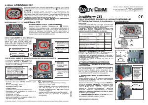 Manuale Fantini Cosmi C53 IntelliTherm Termostato