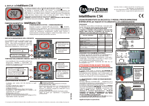 Manuale Fantini Cosmi C54 IntelliTherm Termostato