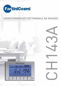 Manuale Fantini Cosmi CH143A Termostato
