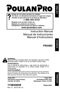 Manual Poulan PR25BC Grass Trimmer