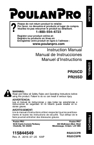 Handleiding Poulan PR25CD Grastrimmer