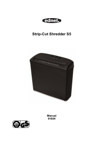 Manual ednet S5 Paper Shredder