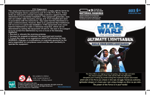 Manual Hasbro Star Wars Clone Wars Ultimate Lightsaber