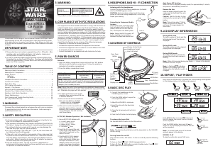 Manual Hasbro Star Wars Darth Maul Audio Player
