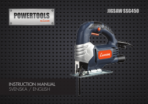 Manual Luxor SSG450 Jigsaw