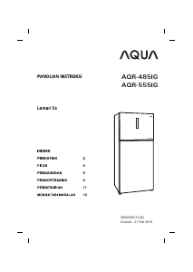 Panduan Aqua AQR-485IG Kulkas-Freezer