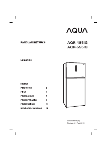 Panduan Aqua AQR-555IG Kulkas-Freezer