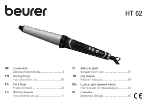 Manual de uso Beurer HT 62 Moldeador