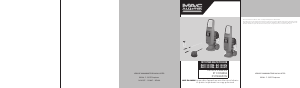 Mode d’emploi MacAllister MAC140XTRA Nettoyeur haute pression