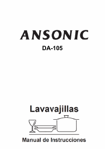 Manual de uso Ansonic DA 105 Lavavajillas