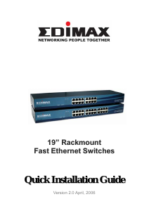 Handleiding Edimax ES-3116RL Switch