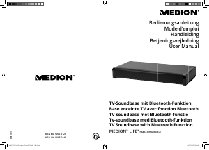 Bedienungsanleitung Medion LIFE P64633 (MD 84467) Lautsprecher