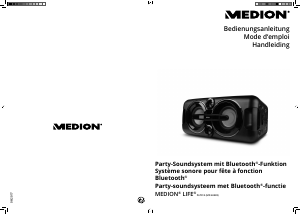 Bedienungsanleitung Medion LIFE P67013 (MD 43438) Lautsprecher