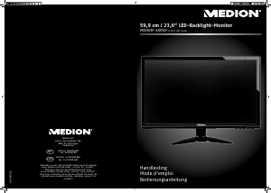 Mode d’emploi Medion Akoya P55425 (MD 20435) Moniteur LED