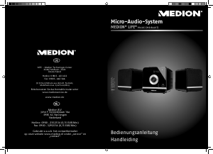 Bedienungsanleitung Medion LIFE P64102 (MD 84497) Stereoanlage