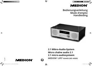 Mode d’emploi Medion LIFE X64400 (MD 44000) Stéréo