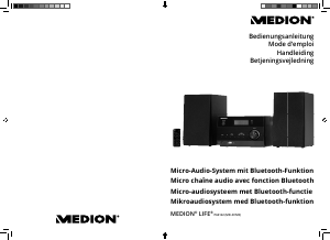 Bedienungsanleitung Medion LIFE P64112 (MD 43728) Stereoanlage