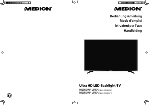 Mode d’emploi Medion LIFE P18090 (MD 31179) Téléviseur LED