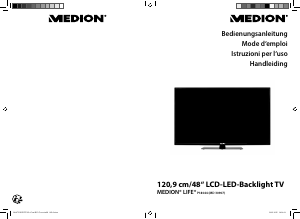 Handleiding Medion LIFE P18044 (MD 30907) LED televisie